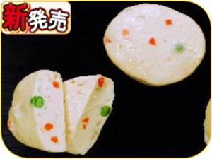 ふわふわ豆腐ステーキにんじんとグリーンピース.JPG