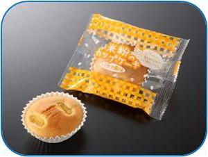 米粉のカップケーキ（バナナ風味）.JPG