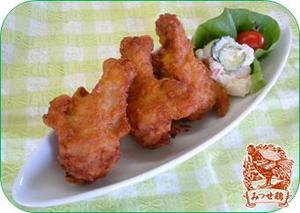 みつせ鶏手羽元フライドチキン.JPG