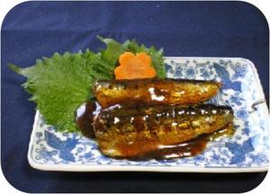 イワシ煮付梅醤油煮.JPG