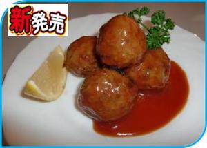 NKRホルモン入り肉団子（トマトソース）.JPG