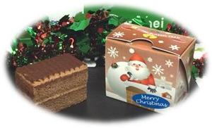 クリスマスケーキ（チョコレート）.JPG