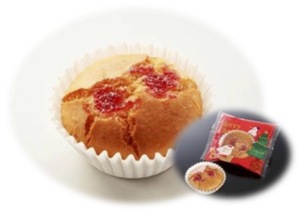 クリスマス米粉のカップケーキ.jpg